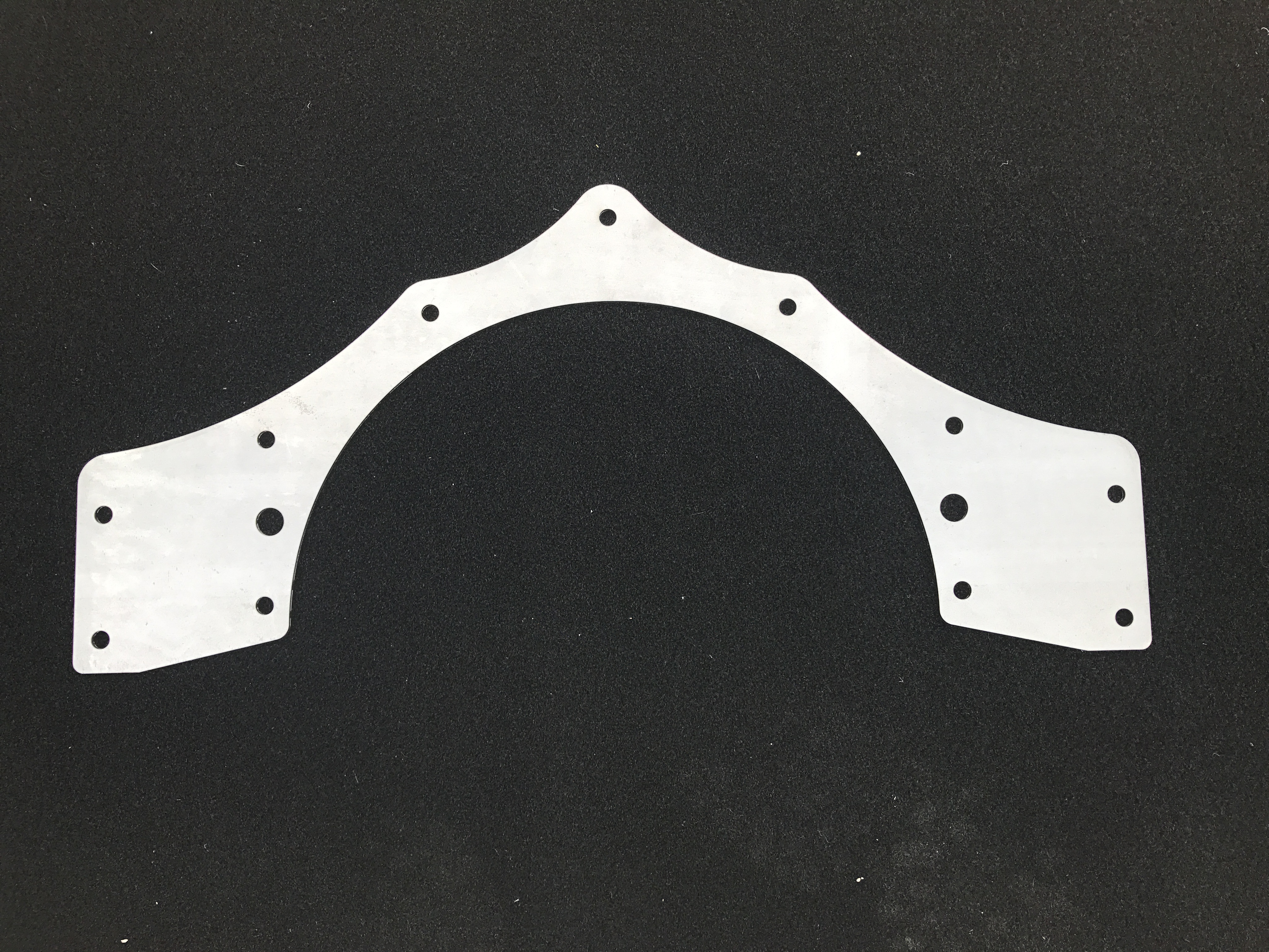 Mid Motor Plate (Aluminum) - 62-67 Nova