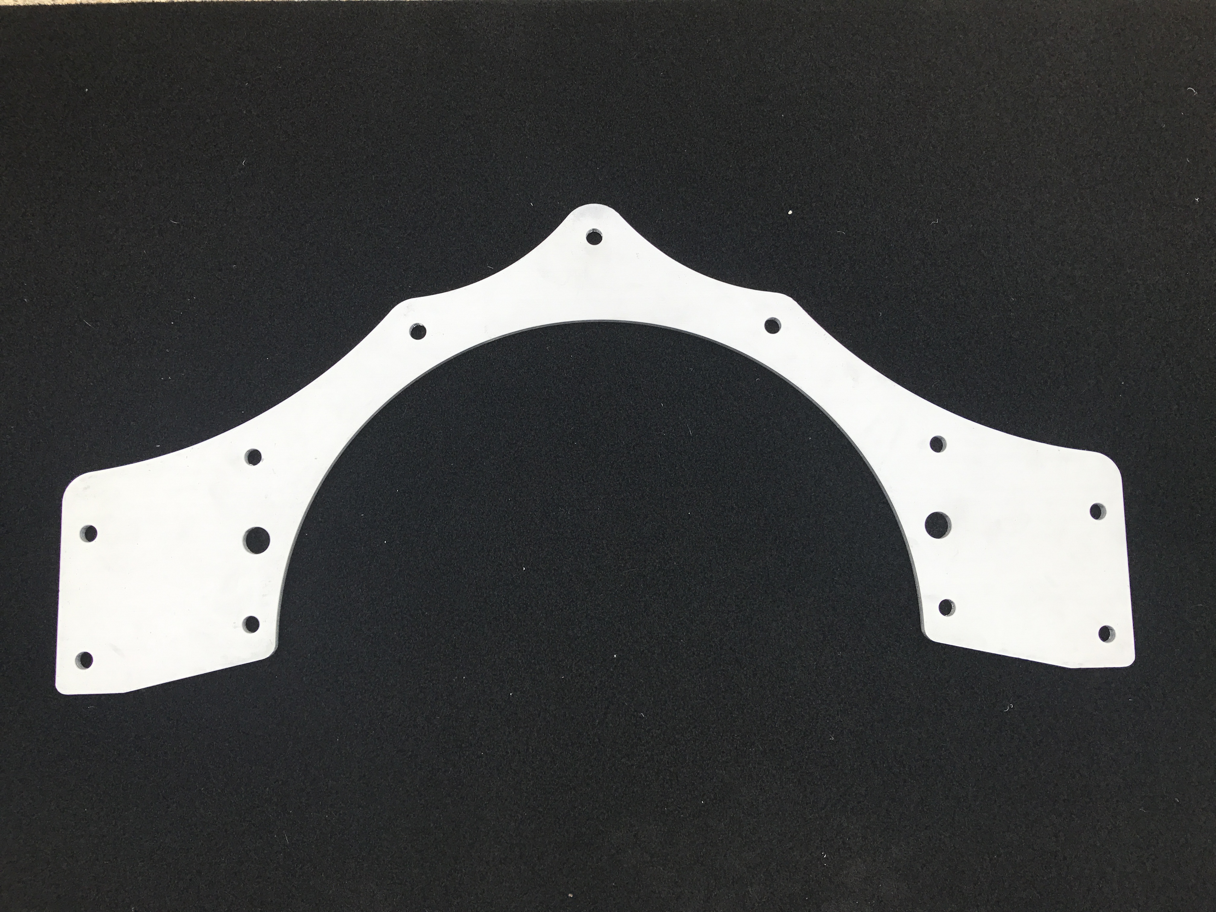 Mid Motor Plate (Steel) - 62-67 Nova